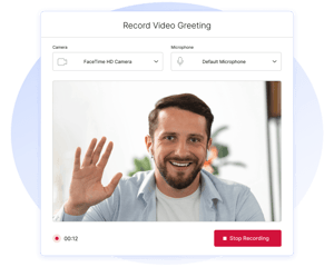 Record a video greeting